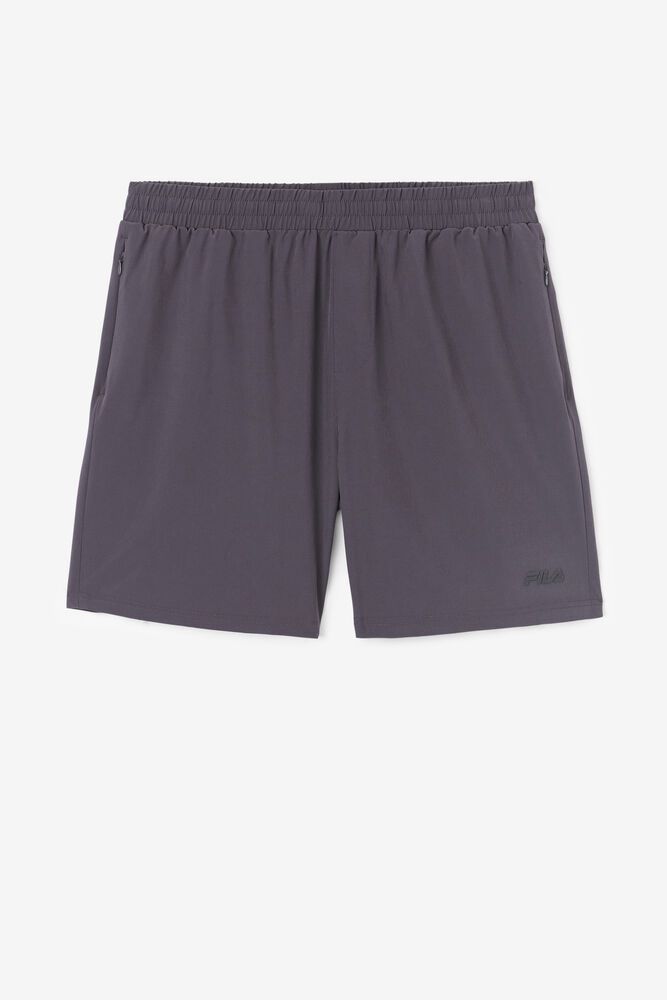 Fila Zida Grey Shorts Mens - NZ 72095-XFCP